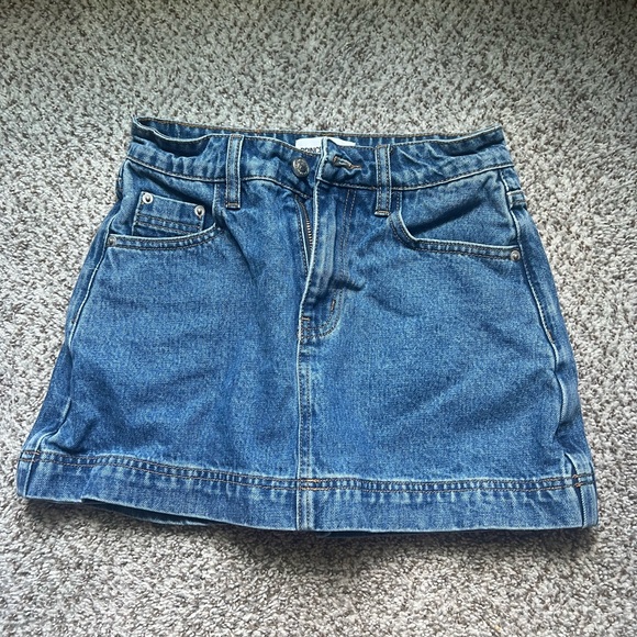 Princess Polly Dresses & Skirts - Princess Polly Blue Denim Mini Skort